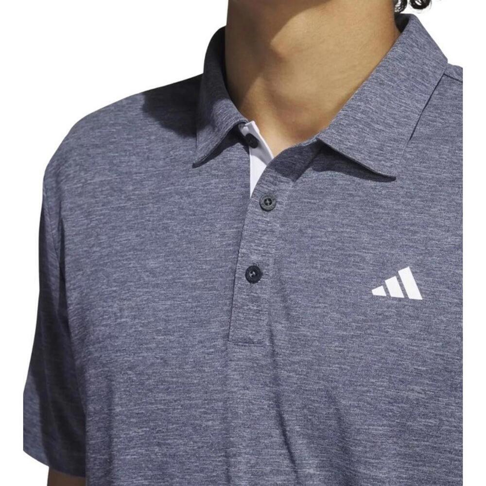 $60 Adidas Golf Men's Drive Heather Polo Golf Shirt Size Small